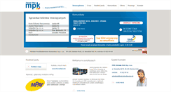 Desktop Screenshot of mpk.zdunskawola.net