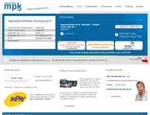 Tablet Screenshot of mpk.zdunskawola.net